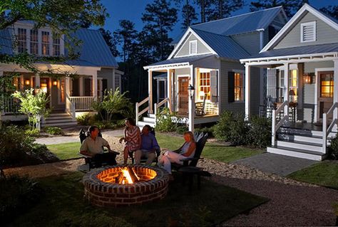 Coastal Community| River Dunes, North Carolina Cottage Town, Cottage Details, Land Ideas, Tiny Luxury, Tiny House Village, Co Housing, Housing Ideas, Small Ideas, Lake Houses