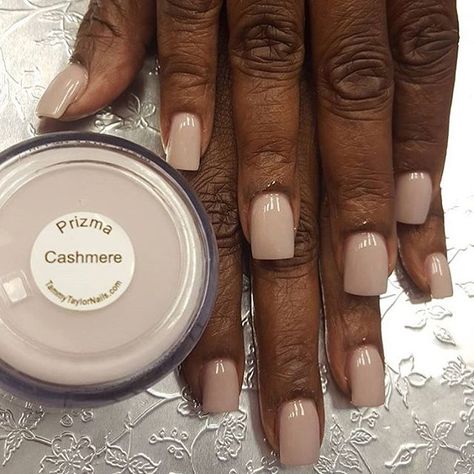 Loving this set by @nianduresalon using Cashmere Prizma Powder! Dip Powder Nails Natural Color, Dip Powder Nails Colors Neutral, Opi Sns Powder Colors, Powder Nails Dipping Colors, Dipping Powder Nails Colors, Dip Powder Nails Natural, Acrylic Powder Colors, Cute Dip Powder Nails, Natural Dip Powder Nails