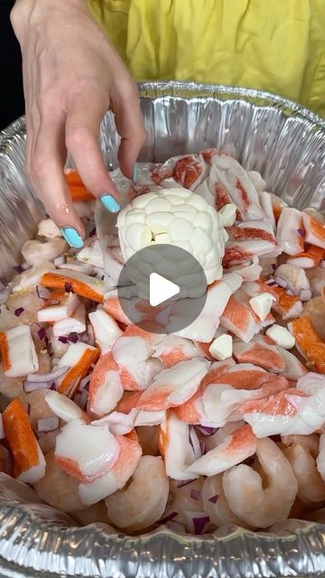 Seafood Oven Recipes, Sea Food Dip, Seafood Alfredo Bake, Tonight Dinner Ideas, Seafood Ramen Bowl Recipe, Quick Seafood Dinner, Healthy Seafood Boil Recipes, Pescatarian Casserole Recipes, Home Seafood Boil