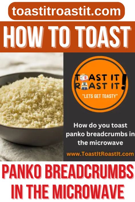 How to toast panko breadcrumbs in the microwave. Step right up, folks! It’s time to learn the secret to perfectly toasted panko breadcrumbs in a fraction of the time. No more preheating the oven or standing over a hot stove – we’re talking about toasting panko breadcrumbs in the microwave! Panko Crumbs, Panko Bread Crumbs, Bread Crumbs, Pasta Dishes, Oven, Toast