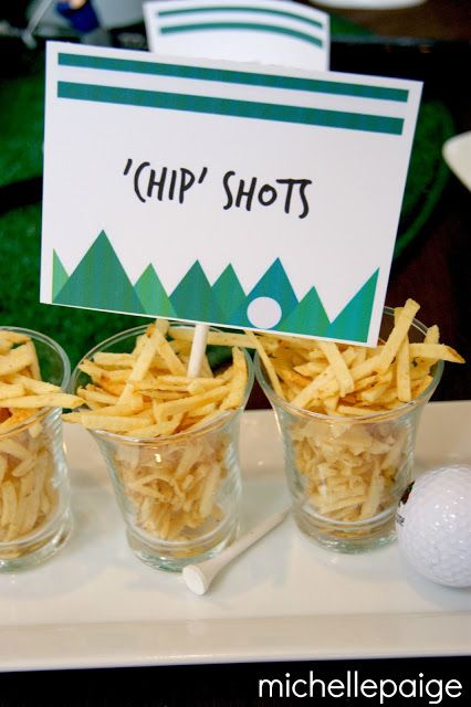 Golf Party Foods, Golf Baby Showers, Golf First Birthday, Father's Day Party, Golf Theme Party, Gift Giving Ideas, Golf Party Decorations, Golf Baby, Par Tee