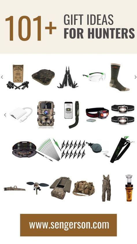 Gift Ideas For Hunters, Water Gift, Bow Hunter, Gifts For Teen Boys, Christmas Guide, Gifts For Uncle, Ultimate Gift Guide, Hunting Gifts, Gifts For Hunters