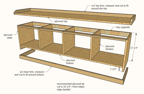 Diy Mudroom Bench Plans, Cubby Bench, Diy Entryway Bench, Mudroom Remodel, Diy Mudroom, Mudroom Bench Plans, Mudroom Decor, Diy Mudroom Bench, Entry Bench