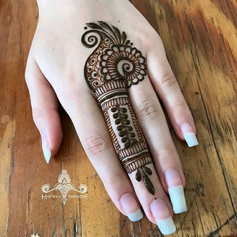 How's it 1,2,3,4,5, Mehndi Designs Finger, Henna Hand Designs, Henne Tattoo, Easy Mehndi Designs, Inai Pengantin, Tato Henna, Finger Henna Designs, Mehndi Designs 2018, Henna Tattoo Hand