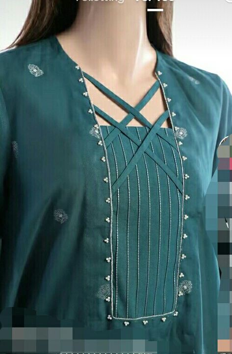 Neck Design Ideas, Simple Shirt Design, Dresses Kurti, Lace Designs On Suits, Pakistani Casual Dresses, Suit Neck Designs, Beautiful Neck, Latest Dress Design, Simple Kurta Designs