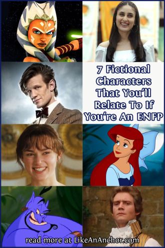 7 Fictional Characters That You’ll Relate to If You’re An ENFP – Like An Anchor Enfp Fictional Characters, Enfp Villain, Enfp Personality Characters, Enfp Personality Aesthetic, Enfp Character, Myer Briggs, Mbti Functions, Personalidad Enfp, Enfp Personality