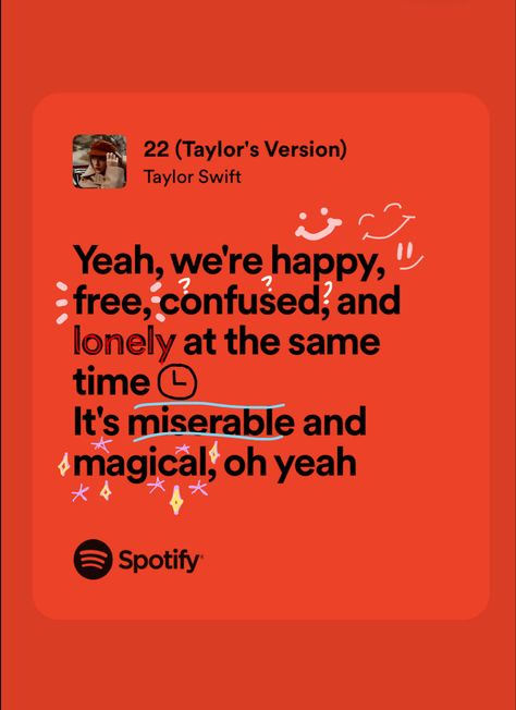 Cute lyrics cute doodles taylor swift lyrics and art 22 lyrics and art 22 Lyrics Taylor Swift, 22 Taylor Swift Lyrics, Taylor Swift 22 Lyrics, Happy Taylor Swift Lyrics, Taylor Swift Lyric Art, 22 Lyrics, Cute Lyrics, 22 Taylor, Taylor Swift 22