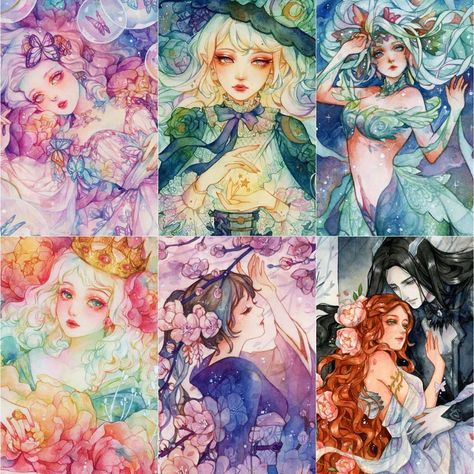 Margaret Morales, Happy New Year Everyone, Shop Watercolor, I Have Done, Lots Of Love, Happy New Year, Of Love, Character Design, Anime