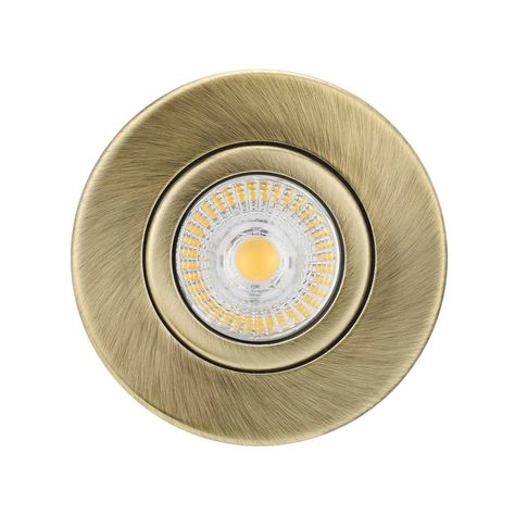 Centre Tilt Fire Rated MV/LV Downlight Antique Brass Modern Kitchen Lights, Brass Spotlights, Modern Garden Lighting, High Ceiling Lighting, Modern Kitchen Lighting, Rustic Wall Lighting, Outdoor Lamp Posts, Plug In Wall Lights, Modern Bathroom Lighting