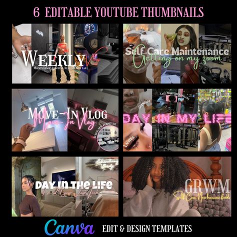 Thumbnail Youtube Inspiration, Youtube Channel Name Ideas, Miniature Youtube, Youtube Video Thumbnail, Youtube Thumbnail Template, Youtube Thumbnail Design, Start Youtube Channel, Social Media Content Planner, Youtube Editing