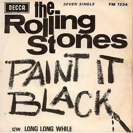 The Rolling Stones – “Paint, It Black” | Don't Forget The Songs 365 The Rolling Stones Poster, The Roling Stones, Rolling Stones Album Covers, Rolling Stones Albums, Rolling Stones Poster, Paint It Black, Rock N’roll, Record Sleeves, Keith Richards