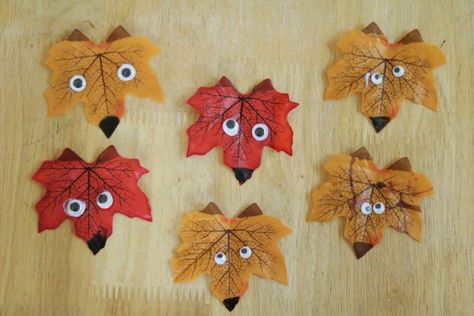 Leaf Fox Craft For Kids, Fox Leaf Craft, Bonfire Night Crafts, Craft Ideas For Toddlers, Fall Bonfire, Grandma Ideas, Community House, Toddler Activity Board, Gingerbread Cupcakes