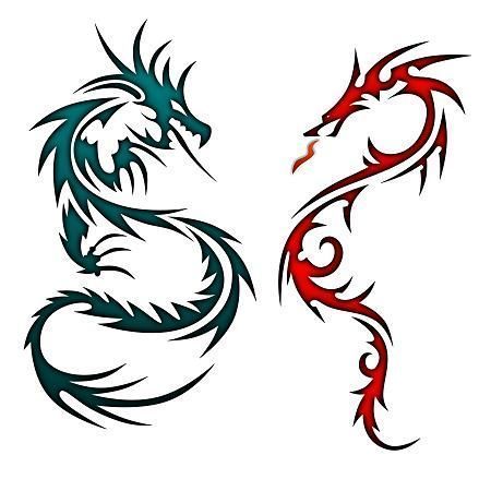 A great matching tattoo idea of two Chinese dragons for two people. Tags: Matching Car Flames, Dragon Tattoo Drawing, Celtic Dragon Tattoos, Small Dragon Tattoos, Dragon Tattoo Art, Chinese Dragon Tattoos, Design Dragon, Dragon Tattoo For Women, Dragon Tattoos