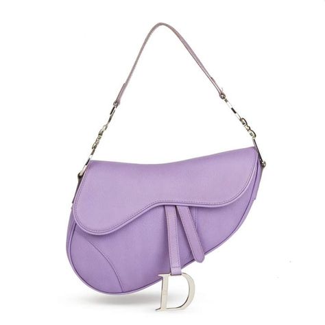 Christian Dior Saddle Purple Leather Handbag Dior Shoulder Bag, Cheap Purses, Purple Bag, Leather Saddle Bags, Handbags Affordable, Luxury Purses, Cheap Handbags, Dior Handbags, Burberry Handbags