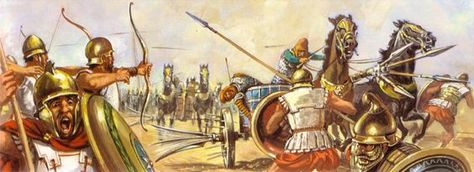 Battle of Gaugamela. Battle Of Gaugamela, Ancient Macedonia, Hellenistic Period, Historical Illustration, Ancient Warfare, Classical Antiquity, Greek History, Medieval Period, Alexander The Great