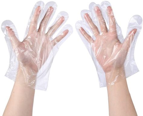 MoloTAR 500 Pieces Plastic Disposable Gloves, Disposable Gloves for Cleaning, [ One Size Fits Most ] - - AmazonSmile Plastic Gloves, Easy Updos For Long Hair, Food Handling, Christmas Crafts For Kids To Make, Safety Gloves, Easy Updos, Cleaning Gloves, Disposable Gloves, Kitchen Cleaning Supplies