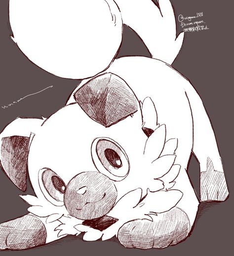 Rockruff Pokemon, Dog Pokemon, Pokemon Gif, Pokémon Black And White, Cute Pokemon Pictures, Pokemon Coloring Pages, Pokemon Eevee, Pokemon Coloring, Pokemon Teams