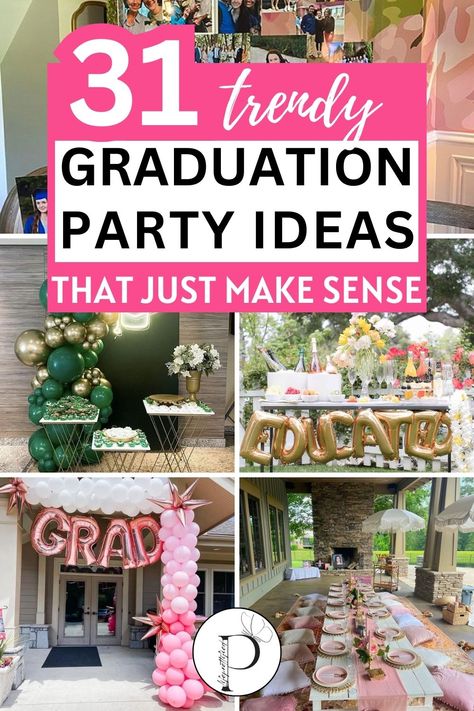 31 insanely cute graduation party ideas for the best party Ever! Graduation party ideas, college graduation party ideas, graduation party, graduation party ideas aesthetic, graduation party ideas food, graduation party decor, graduation party ideas decorations, graduation party themes, high school graduation party ideas. College Graduation Brunch Ideas, Girls High School Graduation Party Ideas, Graduation Mexican Party Ideas, 8th Graduation Party Ideas, High School Grad Party Theme Ideas, Christmas Graduation Party, College Graduation Party Ideas For Women, Brunch Graduation Party Ideas, Graduation Party Set Up