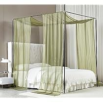 Green Bed Canopy, Sage Green Bed, Bed Canopy Kids, Bed Canopy Curtains, Bed Canopy With Lights, Canopy Bed Drapes, Girls Boho Bedroom, Kids Platform Bed, Bed Canopies