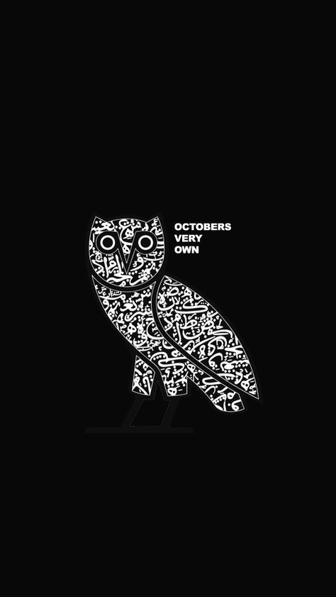 Drake OVO Owl Ovo Aesthetic Wallpaper, Ovo Aesthetic, Drake Ovo Owl, Ovo Wallpaper, Ovo Logo, Ovo Owl, Drake Art, Streetwear Wallpaper, Vintage Tshirt Design