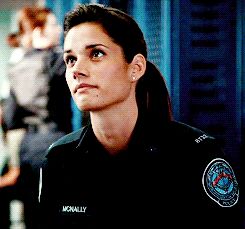 Andy Mcnally, Maggie Bell, Missy Peregrym, Rookie Blue, Van Helsing, Brown Eyed Girls, Screwed Up, Long Curly Hair, The Martian