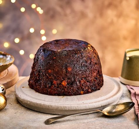 Gluten Free Christmas Pudding, Slow Cooker Christmas, Christmas Pudding Recipes, Low Sugar Desserts, Glace Cherries, Gluten Free Christmas, Soft Sugar, Dessert Dips, Vegan Christmas