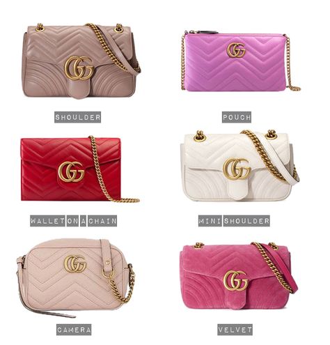 Bag Review: Obsessed with the Gucci Marmont Matelasse Mini Bag Gucci Marmont Matelasse Mini, Pink Gucci Bag, Gucci Marmont Matelasse, Gucci Purses, Chloe Handbags, Gucci Marmont, Burberry Handbags, Quilted Bag, Gucci Handbags