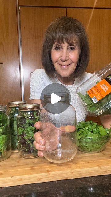 Rose Reisman on Instagram: "The BEST way to store your lettuce/ greens!🥬🫙

This tip is a game changer. Watch for details and say goodbye to slimy/ wilting greens!🥗

Give it a shot and let me know what you think. 
.
.
.
#rosereisman #rosetip #cookbookauthor #foodstorage" Storing Lettuce, Kitchen Secrets, Pancake Batter, Food Tips, Kitchen Hacks, Say Goodbye, Game Changer, Organization Hacks, What You Think