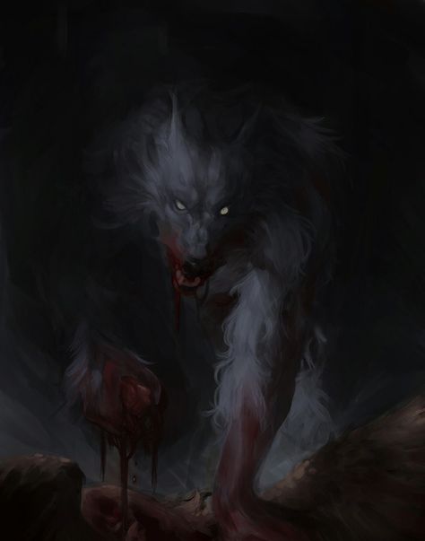 Kate Daniels, Ilona Andrews, Werewolf Aesthetic, Beast Creature, Werewolf Art, Vampires And Werewolves, Ange Demon, World Of Darkness, Anime Wolf