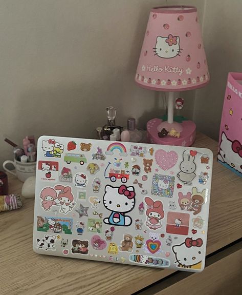 Macbook Case Stickers, Samsung Pink, Clear Phone Case Design, Bored Jar, Laptop Case Stickers, Laptop Decoration, Everything I Own, Pink Laptop, Kawaii Phone Case