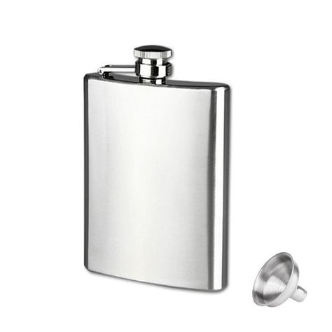 Buy Herrnalise 8oz Stainless Steel Pocket Hip Flask Alcohol Whiskey Liquor Screw Cap Home Essentials at Walmart.com Rock On Gold Dust Woman, Alcohol Flask, Vodka Wine, Mini Liquor Bottles, Liquor Flask, Gold Dust Woman, Labels Design, Bar Games, Gold Dust