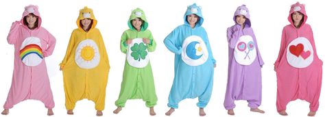 Care Bear kigurumi OMG LOOK A GOODNIGHT BEAR ONE! sorry for the caps but he's my fave. Care Bear Onesie Costumes, Care Bear Onsies, Care Bear Halloween Costume, Care Bear Outfit, Care Bears Costume, Care Bear Costume, Care Bear Onesie, Care Bears Halloween Costume, Goodnight Bear