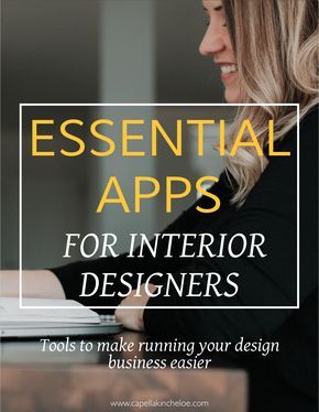 The bare minimum essential apps for running an interior design business. Don't get too bogged down in what you should be using! Apps For Interior Designers, Interior Design Apps, Essential Apps, Interior Design Courses Online, Interior Design Career, Houston Interior Designers, Interior Design Programs, Interior Design Dubai, Interior Design Courses