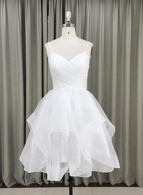 Color Rush, Make Your Own Dress, Short Party Dress, Dress Homecoming, Short Homecoming Dress, White Tulle, Grad Dresses, Dresses 2020, Homecoming Dress