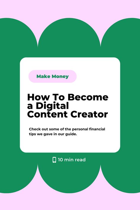 How To Become a Digital Content Creator Become A Content Creator, Generate Income, Content Planning, Professional Growth, Conflict Resolution, Digital Content, Financial Tips, Online Community, Content Creation