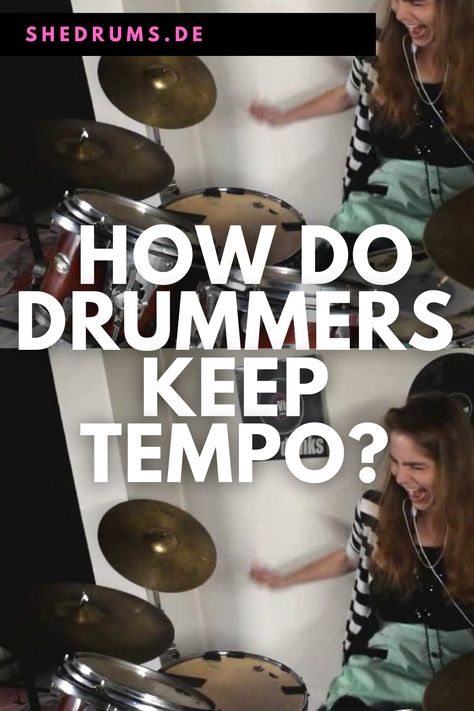 How do drummers keep tempo? That's a great question to ask! Read this article to learn how you can achieve a great timing playing the drums, too. Drum Beginner, How To Learn The Drums, How To Play The Drums, Learn To Play Drums, Drum Basics, Songs To Play On The Drums, Basic Drum Notation, Drum Rudiments, Drums Wallpaper