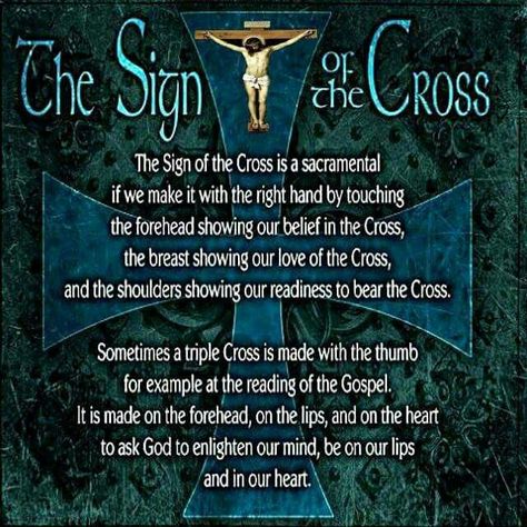 The Sign Of The Cross, Catholic Prayers Daily, Catholic Answers, Catholic Beliefs, Sign Of The Cross, Faith Formation, Religious Education, Catholic Quotes, Eucharist