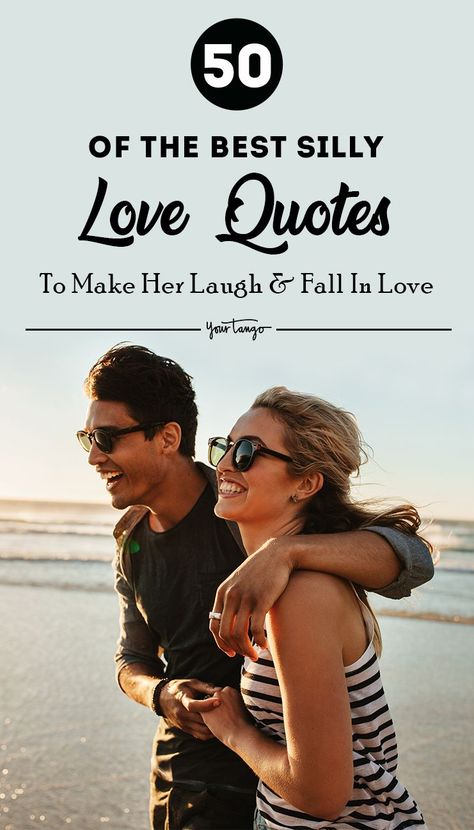 50 Cheesy Love Quotes To Make Her Laugh (And Fall In Love) | YourTango #quotes #love #cheesy #laugh Corny Love Quotes, Funny Quotes About Love, Cheesy Love Quotes, Silly Love Quotes, Make Her Laugh, Her Laugh, Make Someone Smile, Cheesy Quotes, Falling In Love Quotes