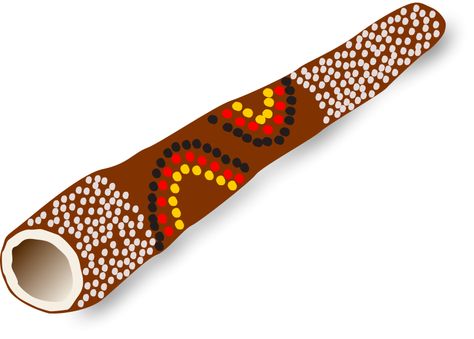 Public domain clipart - Didgeridoo by palomaironique Orange Spice Tea, Medical Clip Art, Aboriginal History, Rainbow Serpent, Orange Accessories, Spiritual Music, Didgeridoo, Best Travel Accessories, Music Instrument