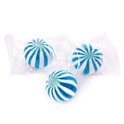 Blue Sassy Spheres Striped Candy Balls: 5LB Bag Underwater Birthday, Twist Pop, Bulk Candy Store, Beach Candy, Online Candy Store, Fancy Cupcakes, Candy Balls, Beach Balls, Baby Shower Candy