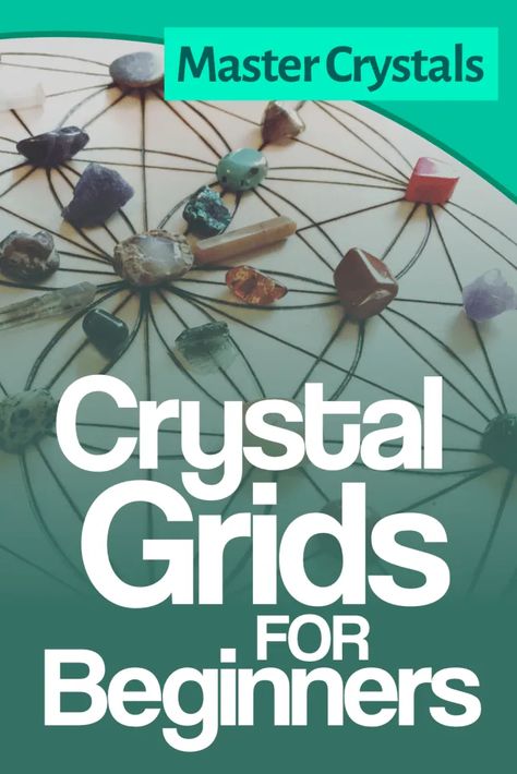 Resin Witchcraft, Crystal Grids For Beginners, Simple Witchcraft, Beginner Witchcraft, Crystals Healing Grids, Release Negative Energy, Crystal Magick, What Are Crystals, Chakra Cleansing