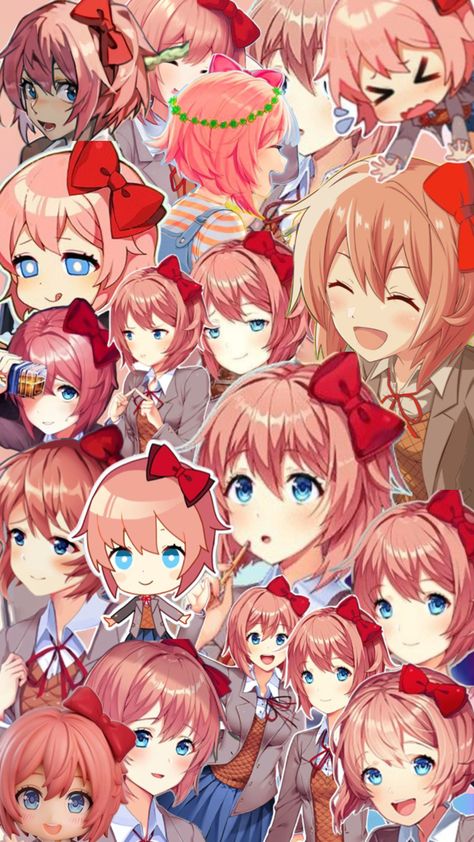 Sayori Wallpaper, Ddlc Wallpaper, Sayori Ddlc, Angie Yonaga, Literature Club, Horror Game, Resident Evil, Cute Icons, All Pictures