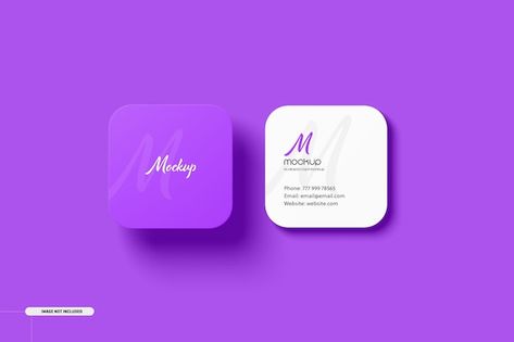 Round corner square business cards mocku... | Premium Psd #Freepik #psd #square-business-card #square-card #business-card-mockup #square-mockup Square Business Cards, Color Pallete, Free Business Cards, Card Mockup, Square Business Card, Card Business, Square Card, Business Card Mock Up, Round Corner