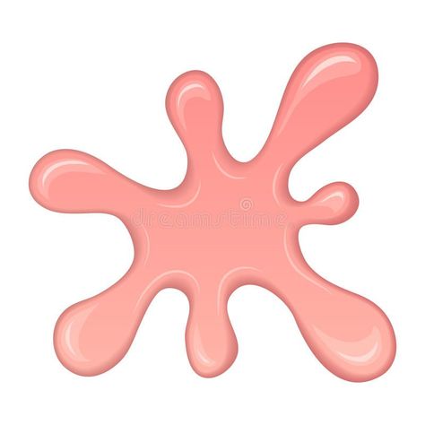 Splash of pink bubble gum. vector illustration Bubble Gum Illustration, Gum Illustration, Gum Brands, Bubble Drawing, Cartoon Decoration, Chocolate Candy Recipes, Pink Bubbles, Border Pattern, Graphic Design Fun