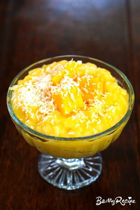 Mango Coconut Rice Pudding Recipe Mango Rice Pudding, Sundried Tomato Recipes, Coconut Rice Pudding, Rice Pudding Recipe, Mango Coconut, Coconut Rice, Rice Pudding, Canned Coconut Milk, Dinner Appetizers