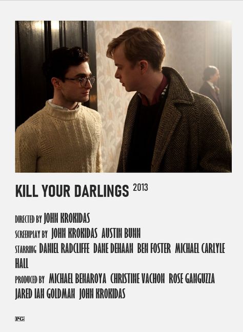 Sambhar Recipe, Kill Your Darlings, Movie Board, Dane Dehaan, Iconic Movie Posters, Movie To Watch List, Beat Generation, Polaroid Poster, Alternative Movie Posters