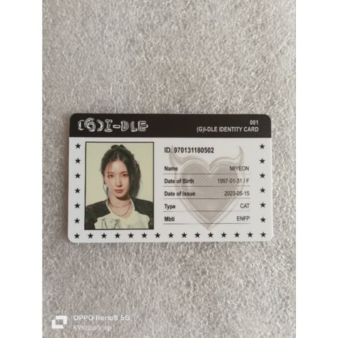 Identity Card Aesthetic, School Id Template Layout, School Id Template, Id Card Design Kpop, Id Card Ideas, Sns Design, Id Template, Edit Layout, Student Id Card