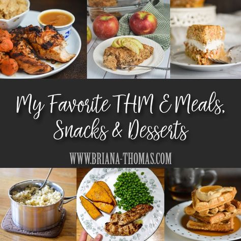 My Favorite THM E Meals, Snacks & Desserts | Briana Thomas Thm E Meals, E Meals, Thm Meal Plans, Trim Healthy Mama Diet, Thm Meals, Thm E, Briana Thomas, Thm Dinner, Trim Healthy Recipes