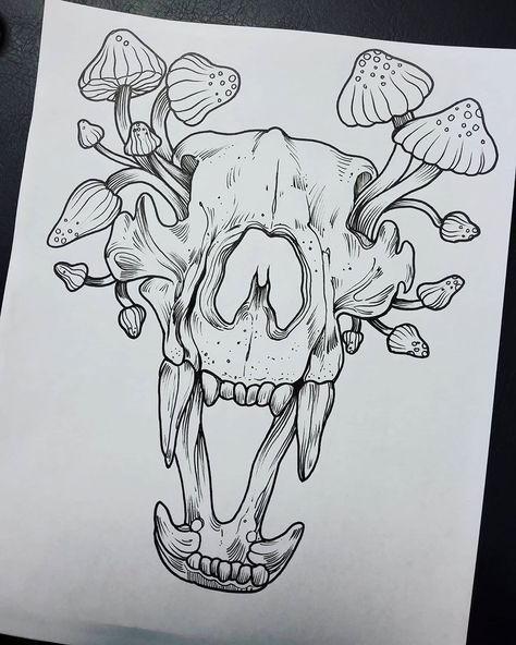 Decay Tattoo Ideas, Jasper Tattoo, Bone Drawing, Crystal Tattoo, Stippling, Skull And Bones, Thigh Tattoo, Tattoo Drawings, Flash Tattoo