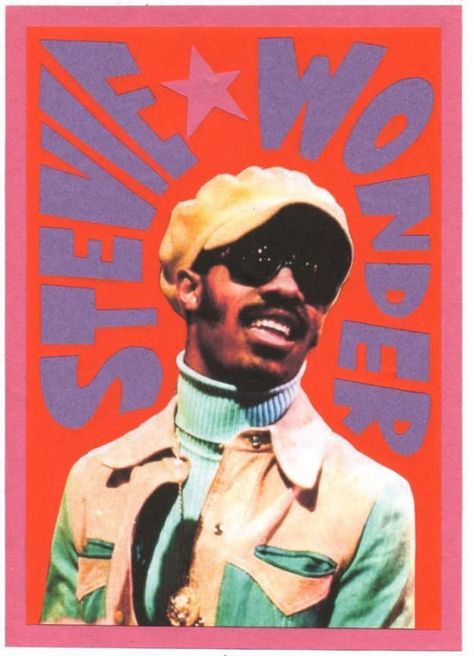 Stevie Wonder Poster, Wonder Poster, Circus Vintage, Tamla Motown, Dark Wave, Papa Roach, Music Poster Design, Music Artwork, Music Music